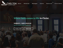 Tablet Screenshot of chelten.org